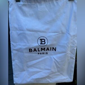 10x 14.5" Balmain White Dust Bag